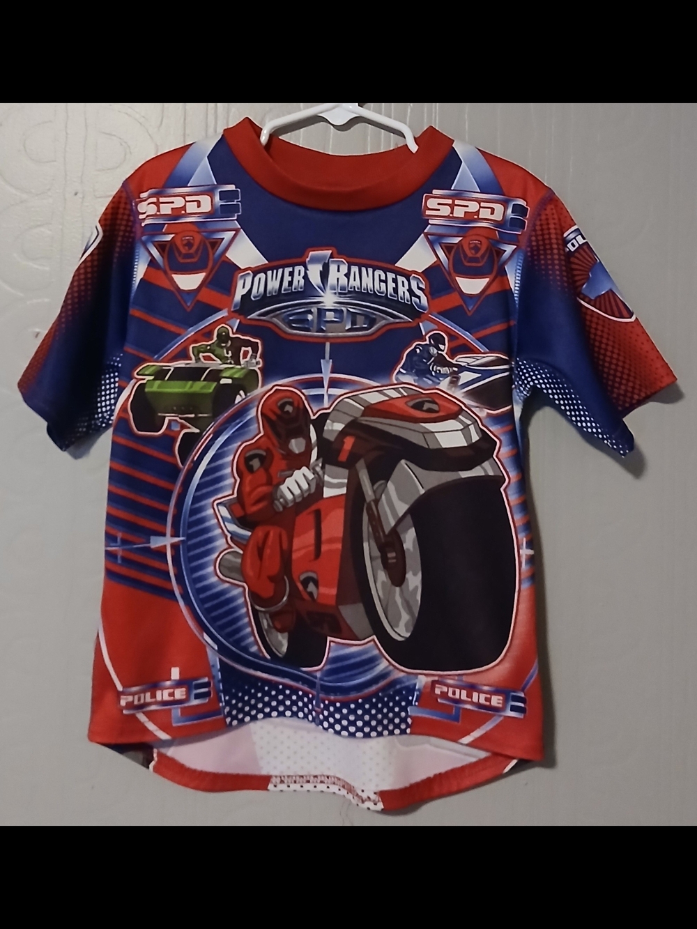 Power Rangers Vintage Boys 4-6 Top